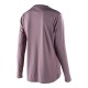 MAILLOT LILIUM LS SOLID HEATHER GINGER WOMENS