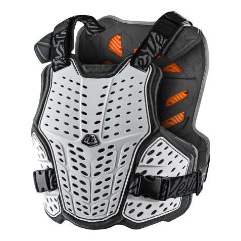 ROCKFIGHT CE CHEST PROTECTOR WHITE