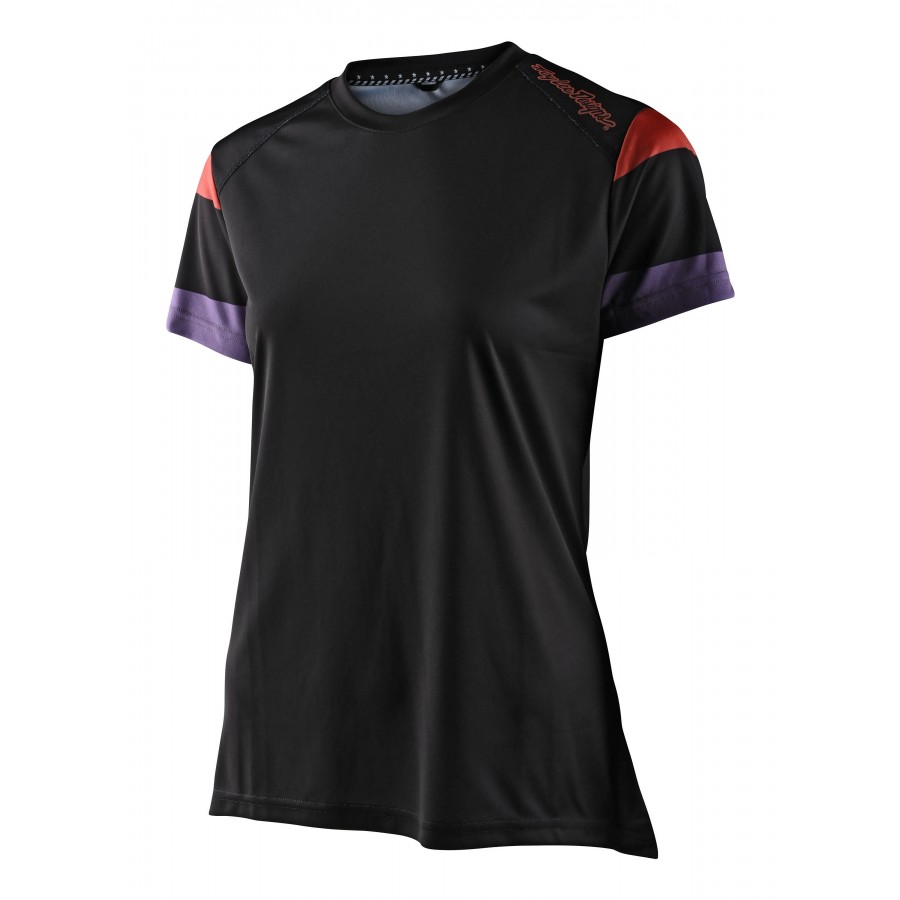 MAILLOT LILIUM SS RUGBY BLACK WMNS