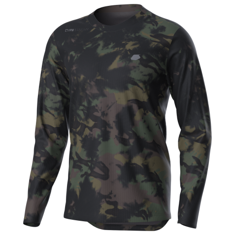 MAILLOT FLOWLINE LS COVERT ARMY GREEN